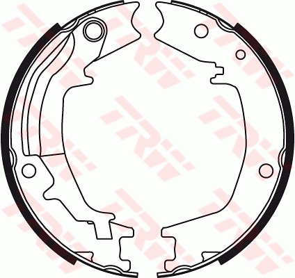 Set saboti frana TRW GS8489 [1]