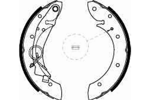 Piese auto - Set saboti frana TRW GS8635