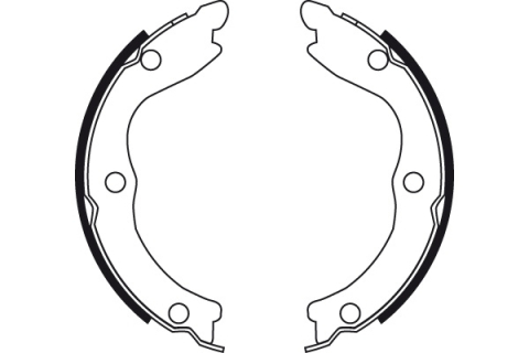 Saboti frana - Set saboti frana TRW GS8710