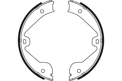 Saboti frana - Set saboti frana TRW GS8718