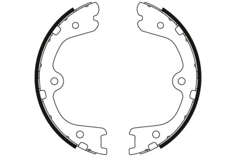 Set saboti frana TRW GS8791 [1]