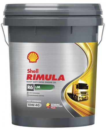 Ulei motor camion si autoutilitara - Shell Rimula R6 LM 10W40 - 20 Litri