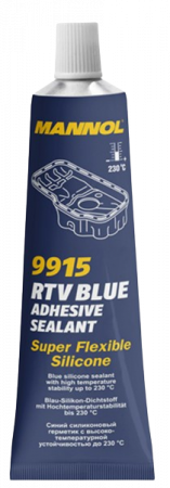 Chimice auto - Silicon etansare superflexibil albastru MANNOL RTV ADHESIVE SEALANT BLUE - 85 Gr