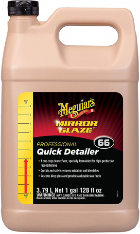 Detailing si Cosmetica - Solutie curatare caroserie auto Meguiar's Mirror Glaze Professional Quik Detailer M6601 - 3,79 Litri