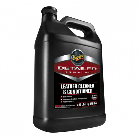 Detailing si Cosmetica - Solutie Curatare & Intretinere Piele Meguiar's Leather Cleaner & Conditioner - 3,78 Litri