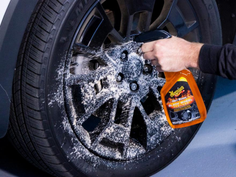Solutie curatare jante Meguiar's Hot Rims Black Wheel Cleaner - 709 ML [2]