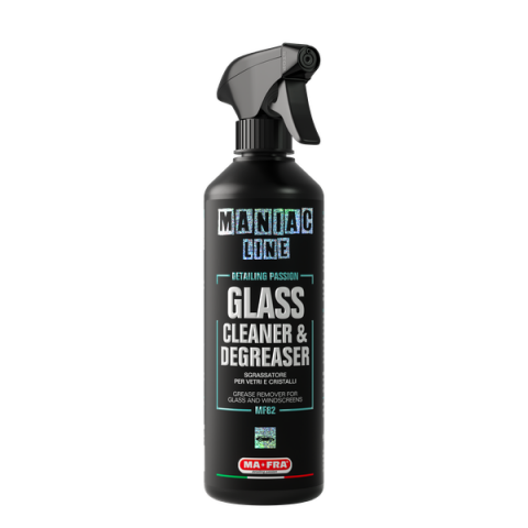 Detailing si Cosmetica - Solutie curatare si degresare geamuri MANIAC GLASS CLEANER AND DEGREASER 500 ML