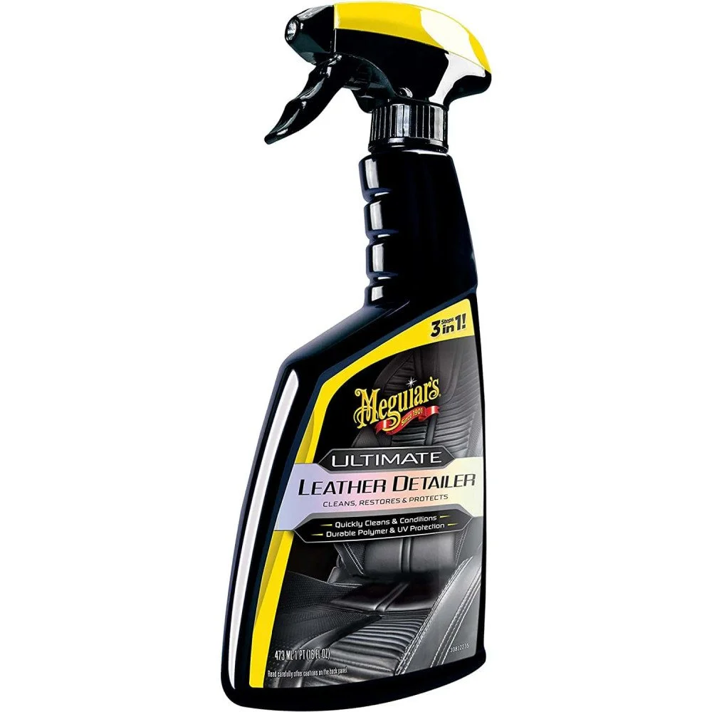 Detailing si Cosmetica - Solutie Curatare si Hidratare Piele Meguiar's Ultimate Leather Detailer - 473 ML