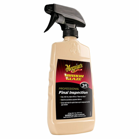 Detailing si Cosmetica - Solutie Degresare Vopsea Auto Meguiar's Final Inspection 34 - 473 ML