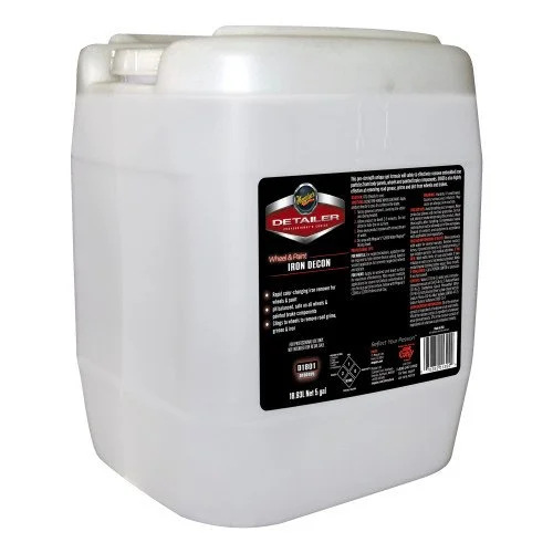 Detailing si Cosmetica - Solutie Indepartare Particule Fier Meguiar's Wheel and Paint Iron Decon D1801 - 18,93 Litri
