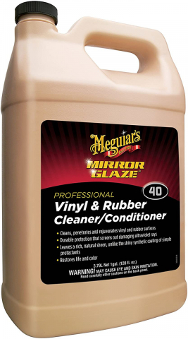 Detailing si Cosmetica - Solutie pentru curatare si intretinere piele si cauciuc Meguiar's Mirror Glaze Cleaner and Conditioner M4001 - 3,78 Litri