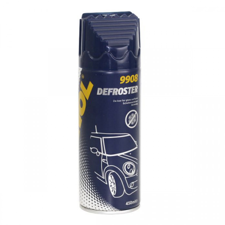 ACCESORII - Spray Dezghetat Parbriz,Yale Si Faruri Mannol Defroster - 400 Ml