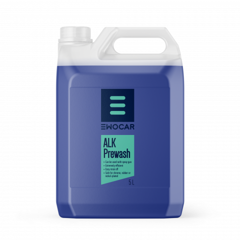 Detailing si Cosmetica - Spuma activa alcalina EWOCAR ALK Prewash - Traffic Film Remover-5 Litri