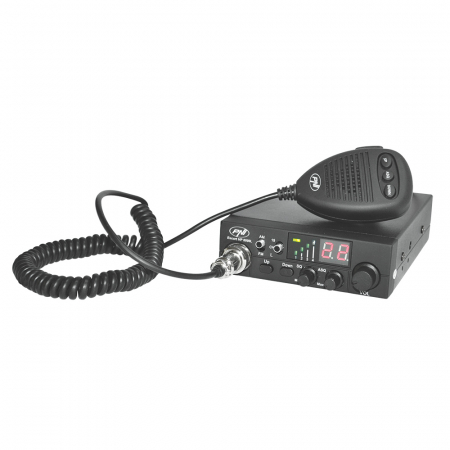 Statie Radio Cb Pni Escort Hp 8000L 12V 4W Cu Asq Reglabil, Functie Lock, Mufa De Bricheta Inclusa [1]