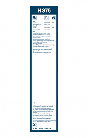 Stergator luneta BOSCH 375 MM 3397004558 [2]