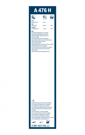 Stergator luneta BOSCH 475 MM 3397013742 [3]