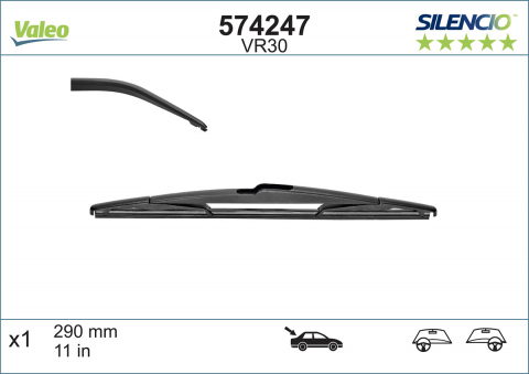 STERGATOR LUNETA VALEO SILENCIO CONVENTIONAL 290 MM VR30 [1]