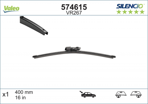 STERGATOR LUNETA VALEO SILENCIO FLAT 400 MM VR267 [4]