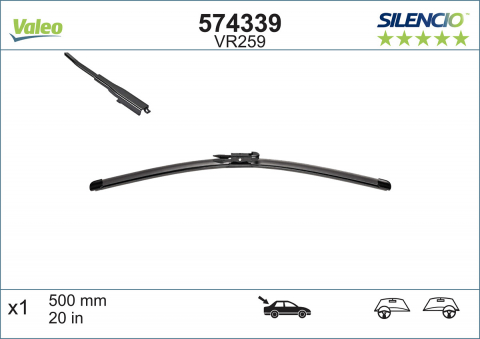STERGATOR LUNETA VALEO SILENCIO FLAT 500 MM VR259 [2]