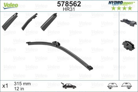 STERGATOARE AUTO - STERGATOR PARBRIZ 310 MM