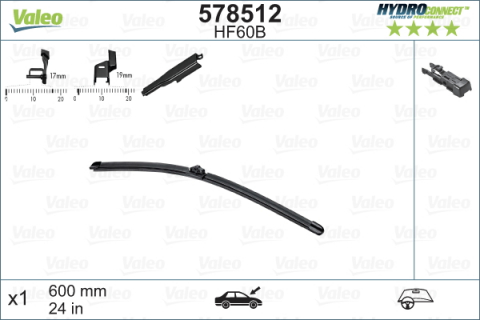 STERGATOR PARBRIZ 600 MM [3]