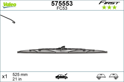 Conex - STERGATOR VALEO FIRST CONVENTIONAL 525 MM VF53