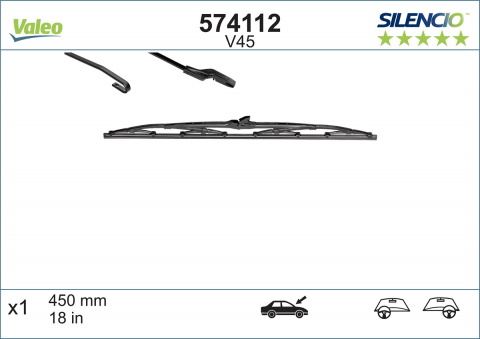STERGATOR VALEO SILENCIO CONVENTIONAL STANDARD 450 MM V45 [1]