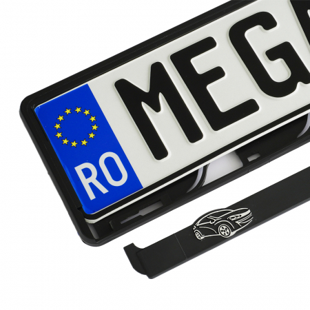 SUPORT NUMAR INMATRICULARE MEGA DRIVE ROMANIA SET 2 BUC [3]