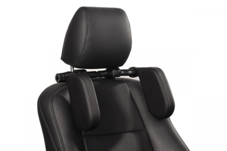 Suport Tetiera Auto Reglabil-Piele Ecologica Neagra [4]