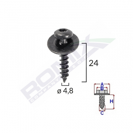 CONSUMABILE SERVICE - Surub Capac Motor Pentru Renault Set 10 Buc