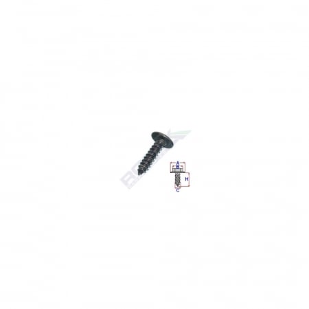 CONSUMABILE SERVICE - Surub Fixare Universal 4.8X19Mm Set 100 Buc