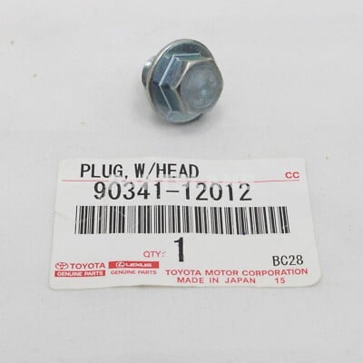 Piese auto - Surub golire baie ulei OE TOYOTA 9034112012