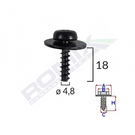 CONSUMABILE SERVICE - Surub Montare Pentru Capac Set 10 Buc