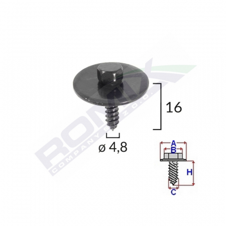 CONSUMABILE SERVICE - Surub Pentru Capac Motor Pentru Mercedes Set 10 Buc