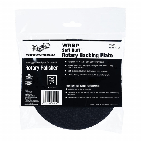 Detailing si Cosmetica - Taler Masina Rotativa Meguiar's Soft Buff Rotary Backing Plate, 155mm