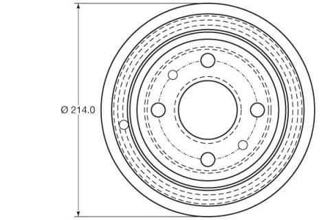 Tambur frana TRW DB4398 [1]