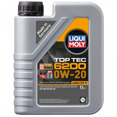 Ulei motor LIQUI MOLY - Ulei motor Liqui Moly Top Tec 6200 LL IV 0W20 - 1 Litru