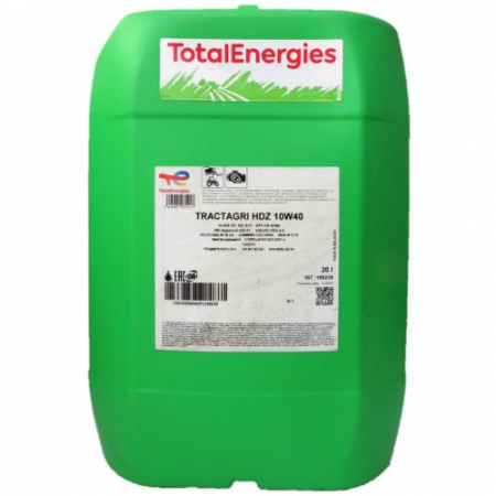 Ulei pentru agricultura - Ulei motor Total Tractagri HDZ 10W40 - 20 Litri
