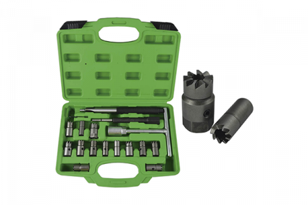 ACCESORII - Trusa Freze Curatat Injectoare Jbm