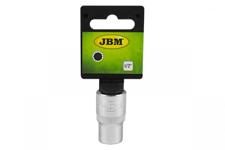 ACCESORII - Tubulara Cromata Bihexagonala Scurta - Xzn 1/2' 32 Mm Jbm