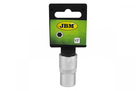 ACCESORII - Tubulara Cromata Hexagonala Scurta 1/2' 24 Mm Jbm