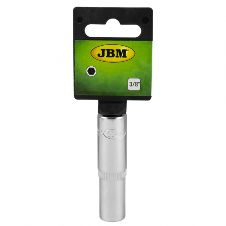ACCESORII - Tubulara Hexagonala Lunga 65Mm Cromata 3/8' 10 Mm Jbm