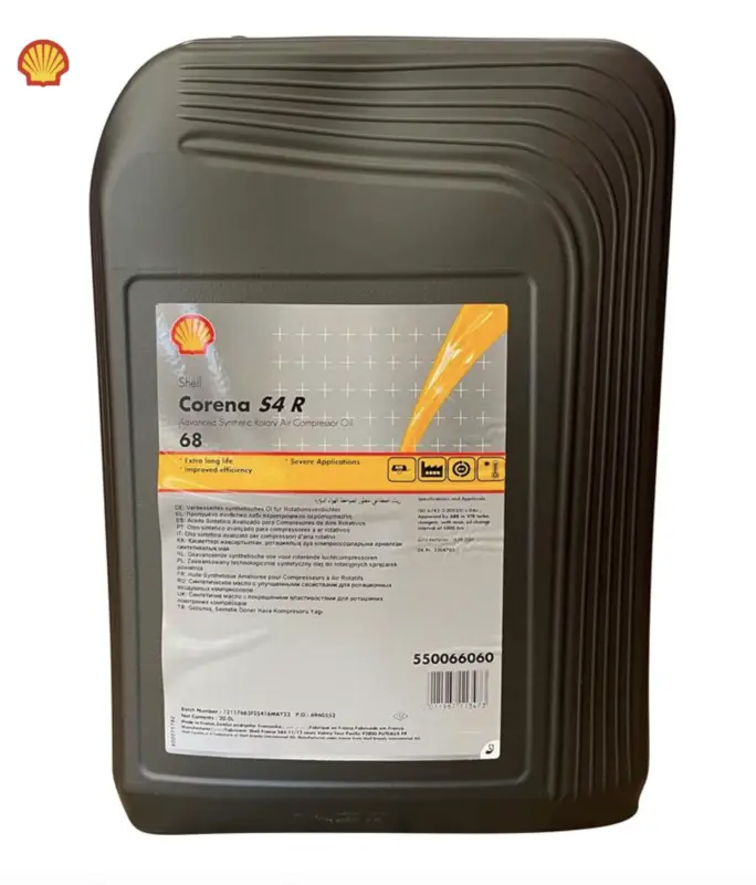 Ulei compresor - Ulei compresor full sintetic Shell Corena S4 R68 - 20 Litri