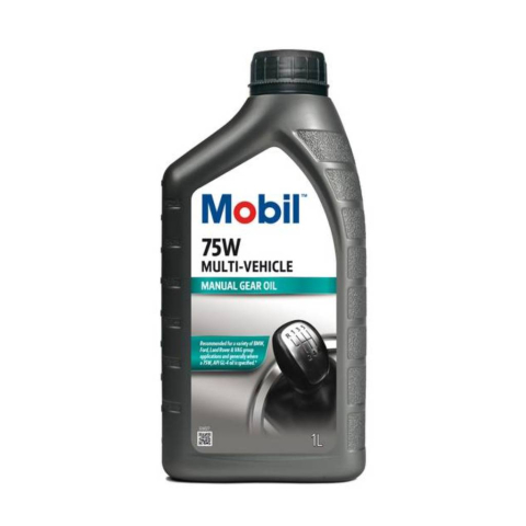 Ulei transmisii TURISME - Ulei cutie viteze manuala Mobil Multi-Vehicle Manual Transmission Fluid 75W - 1 Litru