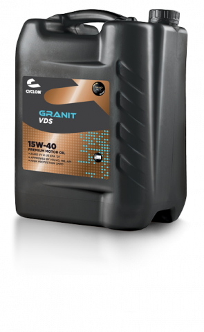 Ulei motor camion si autoutilitara - Ulei de motor Cyclon Granit VDS 15W40 - 20 Litri