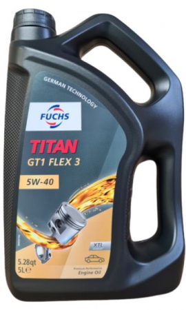 Ulei motor FUCHS - Ulei motor Fuchs Titan GT1 Flex 3 5W40 - 5 Litri