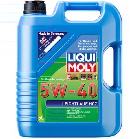 Ulei motor LIQUI MOLY - Ulei de motor Liqui Moly Leichtlauf HC7 5W40 - 5 Litri