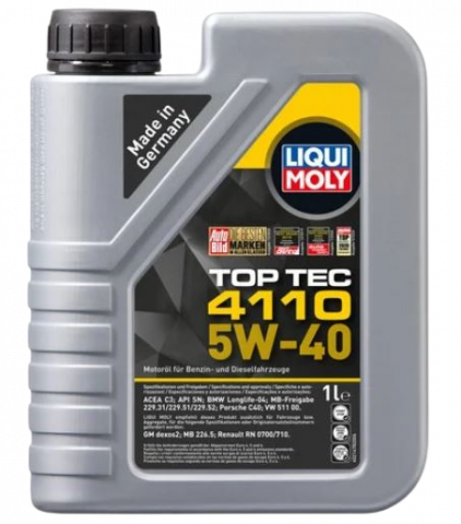 Ulei motor LIQUI MOLY - Ulei de motor Liqui Moly Top Tec 4110 5W40 - 1 Litru