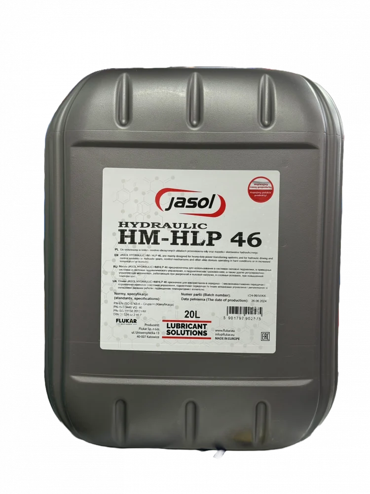 Ulei hidraulic - Ulei hidraulic JASOL HLP 46 - 20 Litri