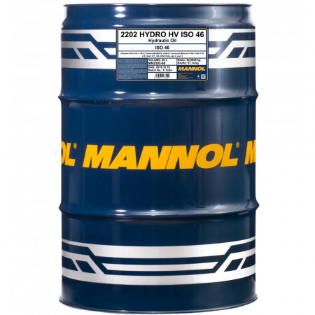BUTOAIE - Ulei hidraulic MANNOL Hydro HV ISO 46 - 208 Litri